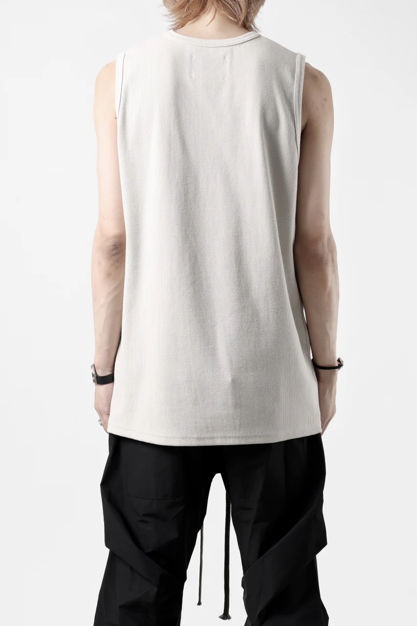 N/07 NO SLEEVE TOP / SUPER STRETCH BARE TELECO (LIGHT BEIGE) - Image 15