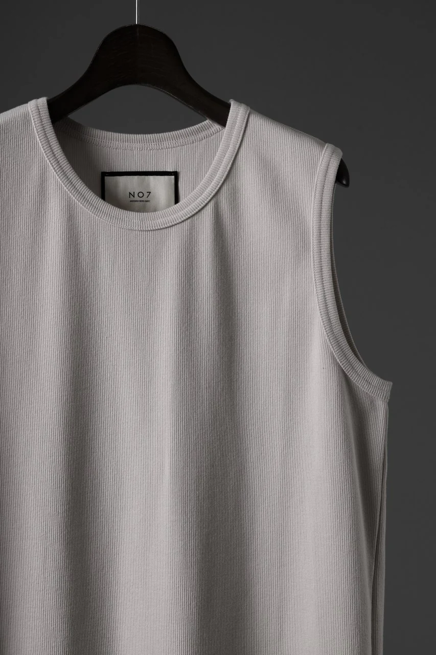 N/07 NO SLEEVE TOP / SUPER STRETCH BARE TELECO (LIGHT BEIGE) - Image 3