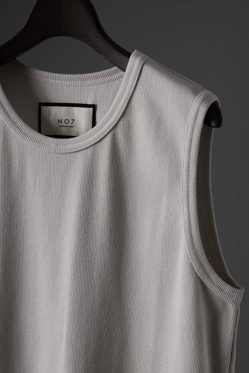 N/07 NO SLEEVE TOP / SUPER STRETCH BARE TELECO (LIGHT BEIGE) - Image 6
