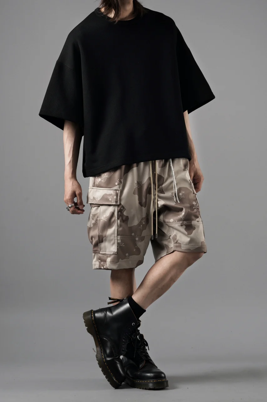 N/07 OVERSIZE TOP / RIBBED CARDBOARD KNIT JERSEY (BLACK) - Image 16