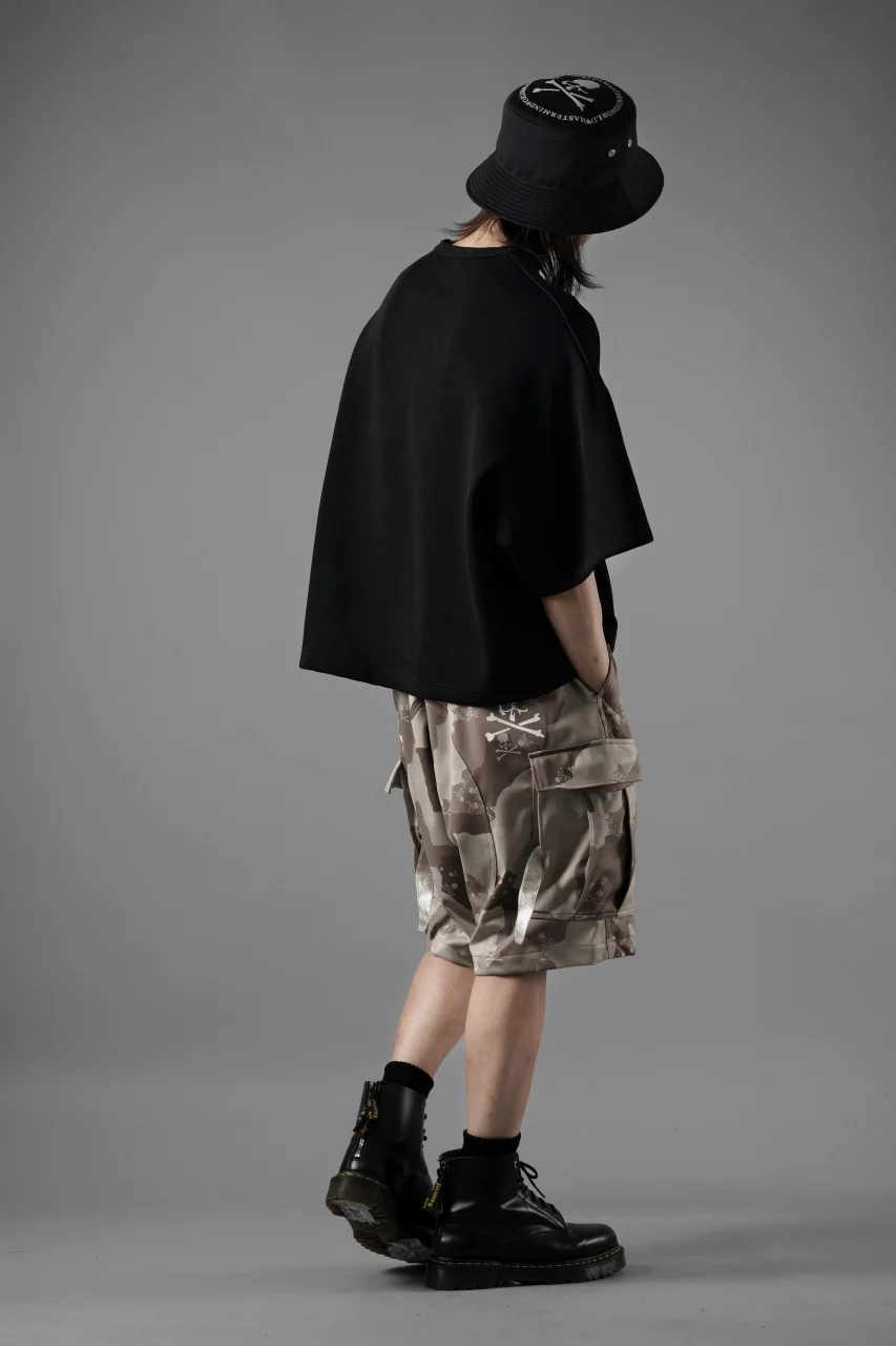 N/07 OVERSIZE TOP / RIBBED CARDBOARD KNIT JERSEY (BLACK) - Image 18
