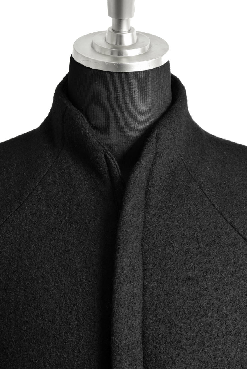 N/07 Padded Middle Coat / Wool-filling (BLACK) - Image 11