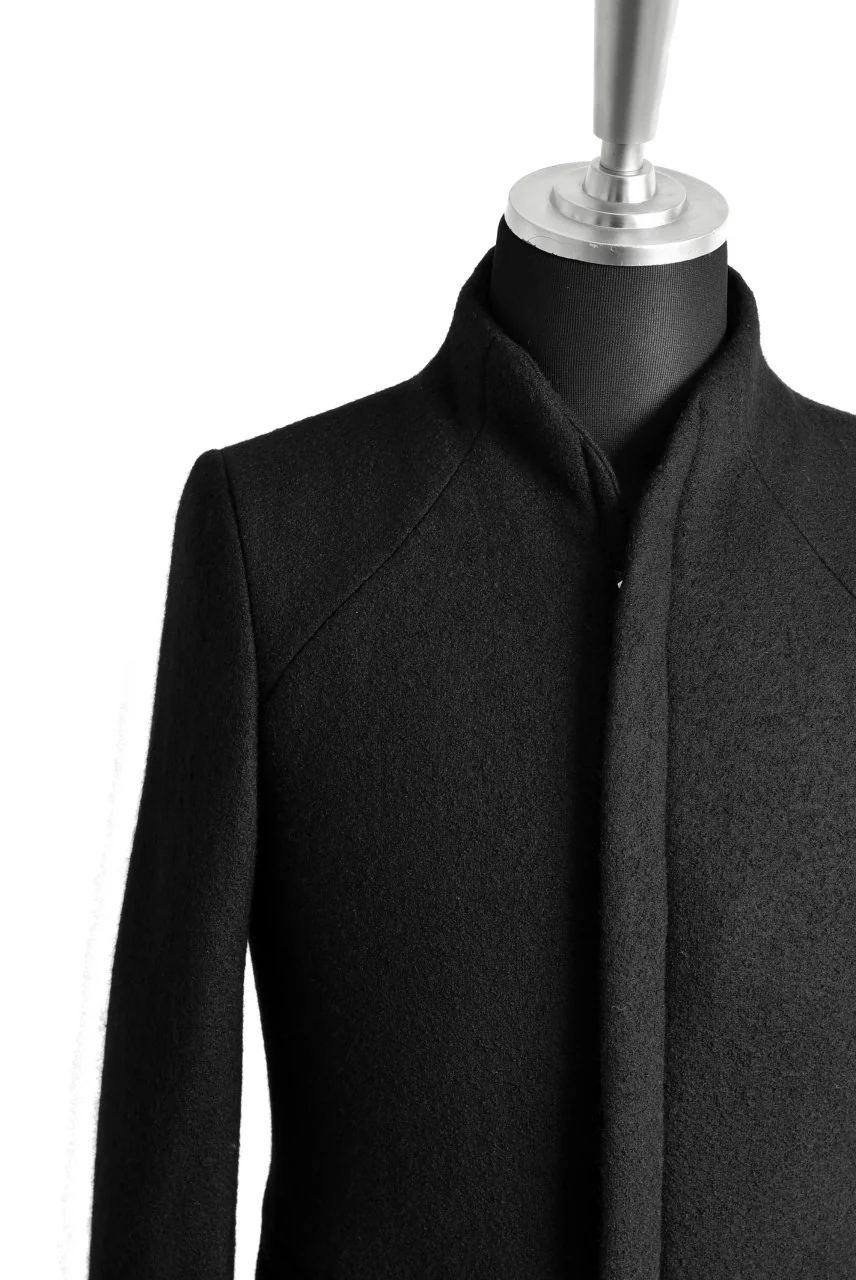 N/07 Padded Middle Coat / Wool-filling (BLACK) - Image 12