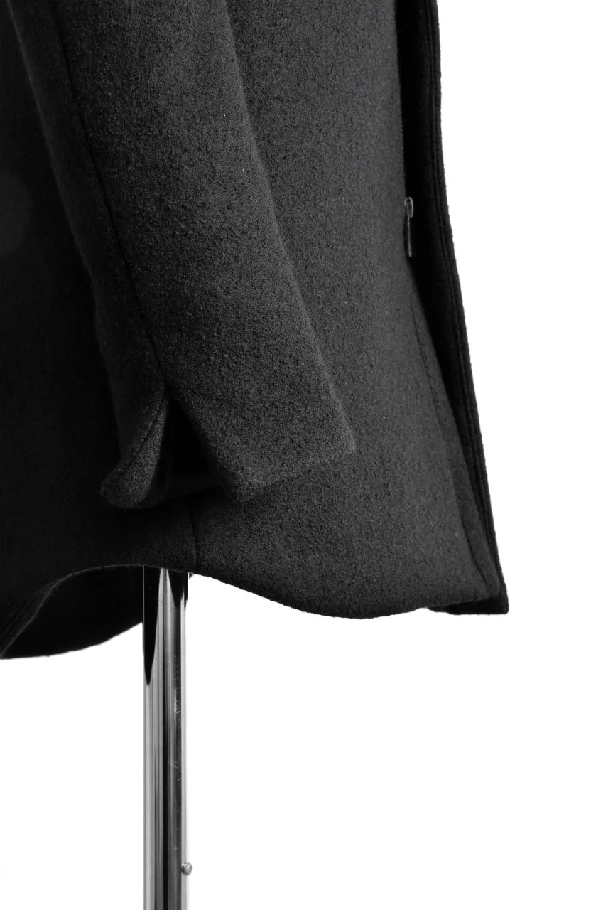 N/07 Padded Middle Coat / Wool-filling (BLACK) - Image 17