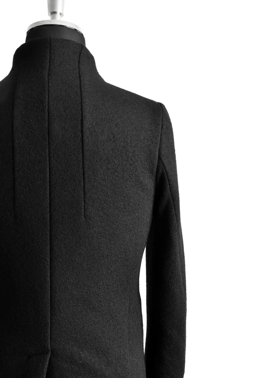 N/07 Padded Middle Coat / Wool-filling (BLACK) - Image 23
