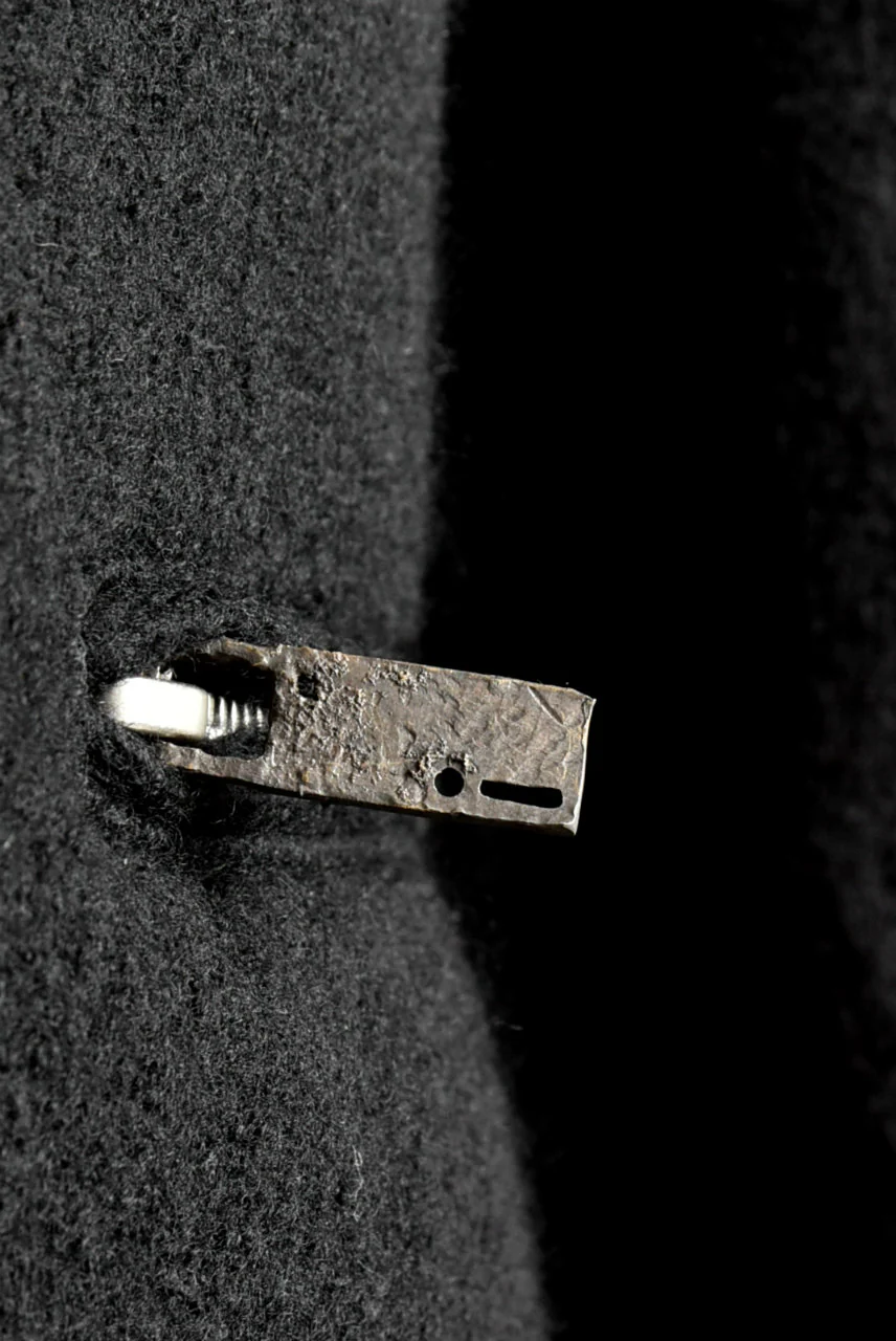 N/07 Padded Middle Coat / Wool-filling (BLACK) - Image 28