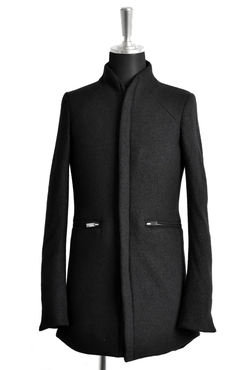 N/07 Padded Middle Coat / Wool-filling (BLACK) - Image 5