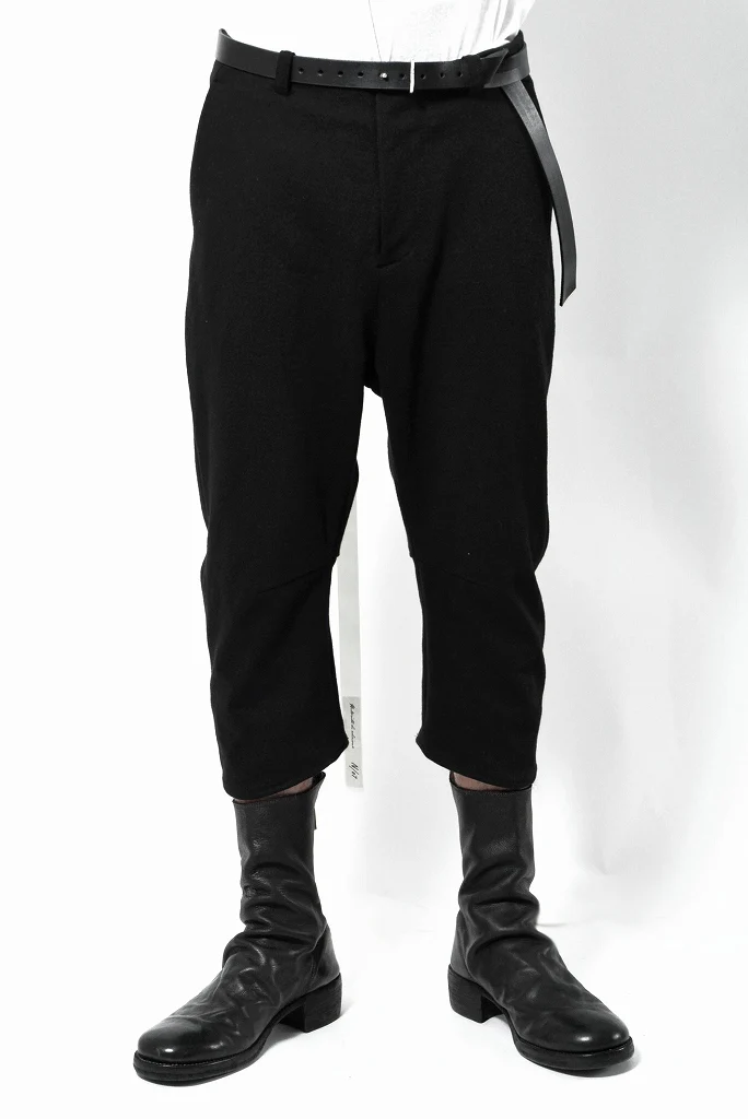 N/07 Pant "7" [c/medium jersey | 3dimension curved cropped] (BLACK) - Image 10
