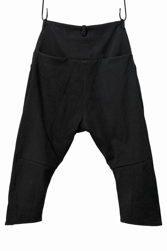 N/07 Pant "7" [c/medium jersey | 3dimension curved cropped] (BLACK) - Image 2