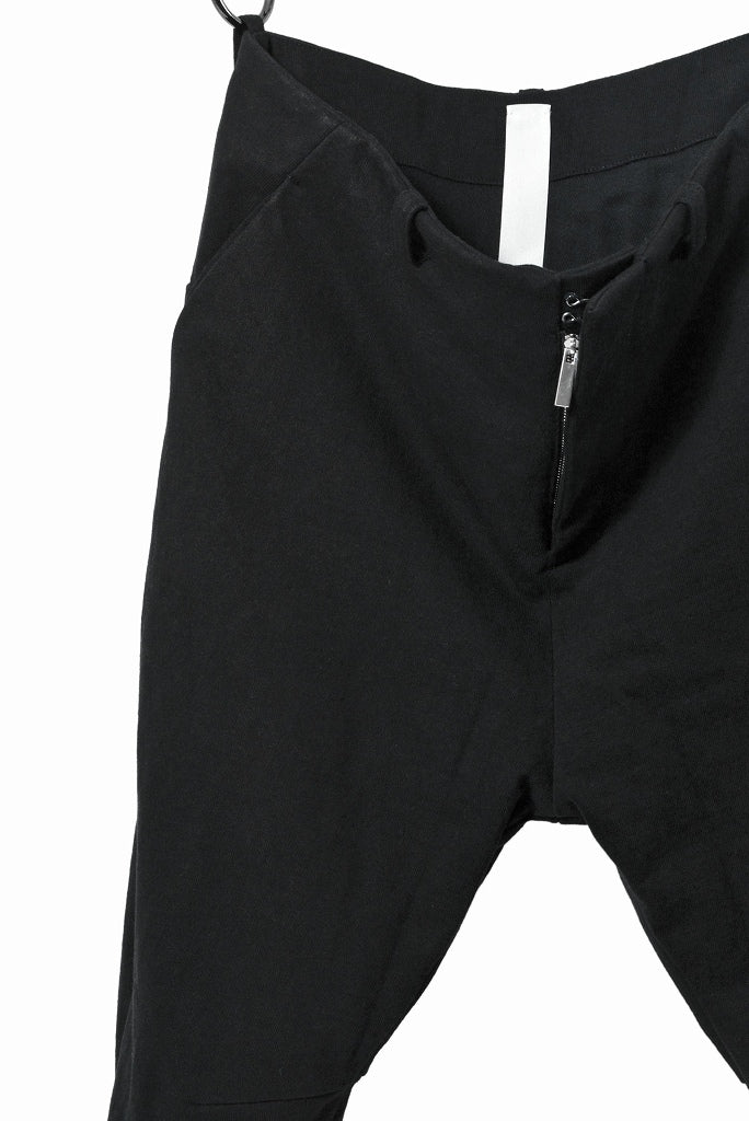 N/07 Pant "7" [c/medium jersey | 3dimension curved cropped] (BLACK) - Image 3