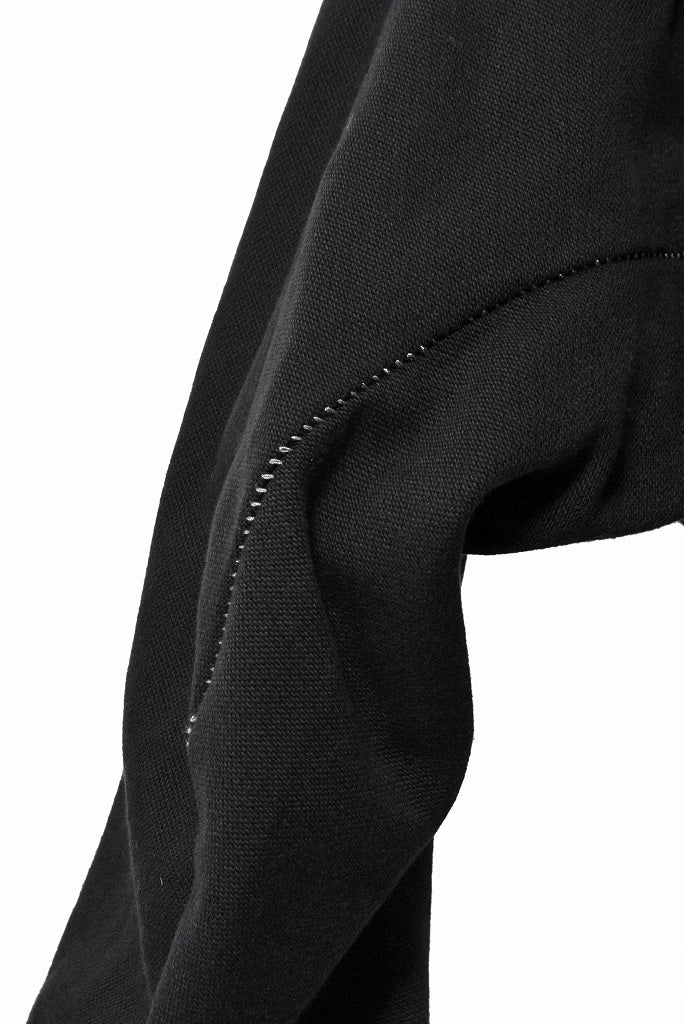 N/07 Pant "sensim" [cotton/twill*overlock | solid sarrouel] (BLACK) - Image 8