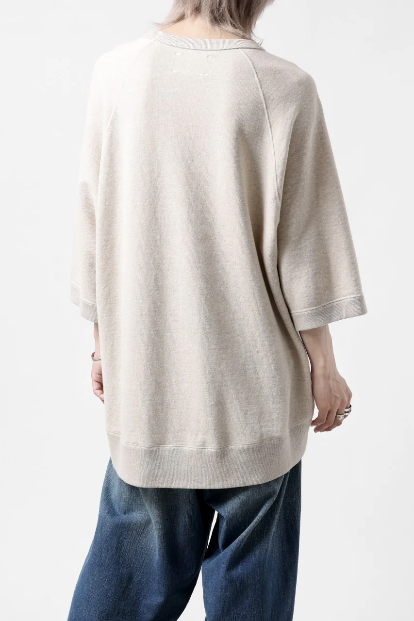 N/07 RAGLAN LOOSEY TOP / VINTAGE COTTON TERRY (OATMEAL) - Image 13