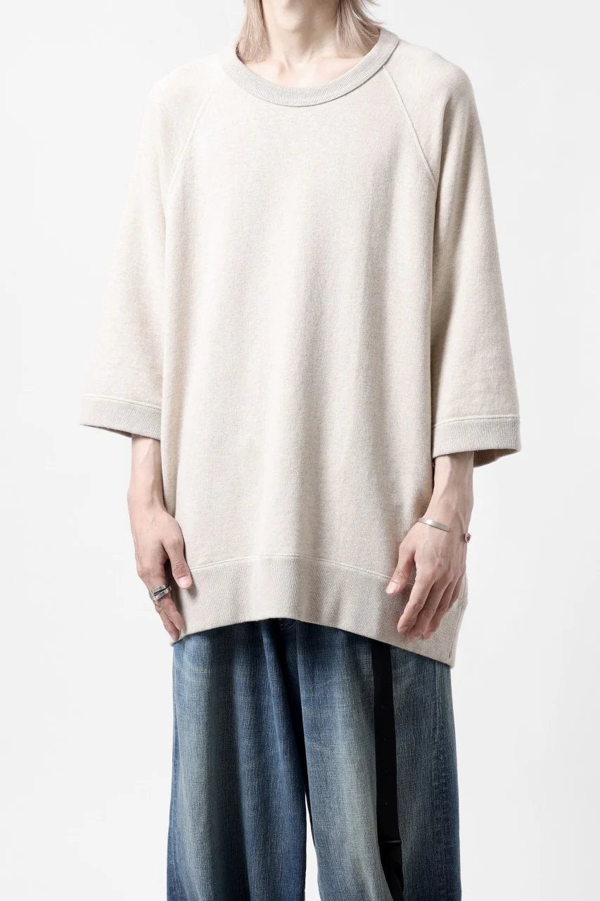N/07 RAGLAN LOOSEY TOP / VINTAGE COTTON TERRY (OATMEAL) - Image 27