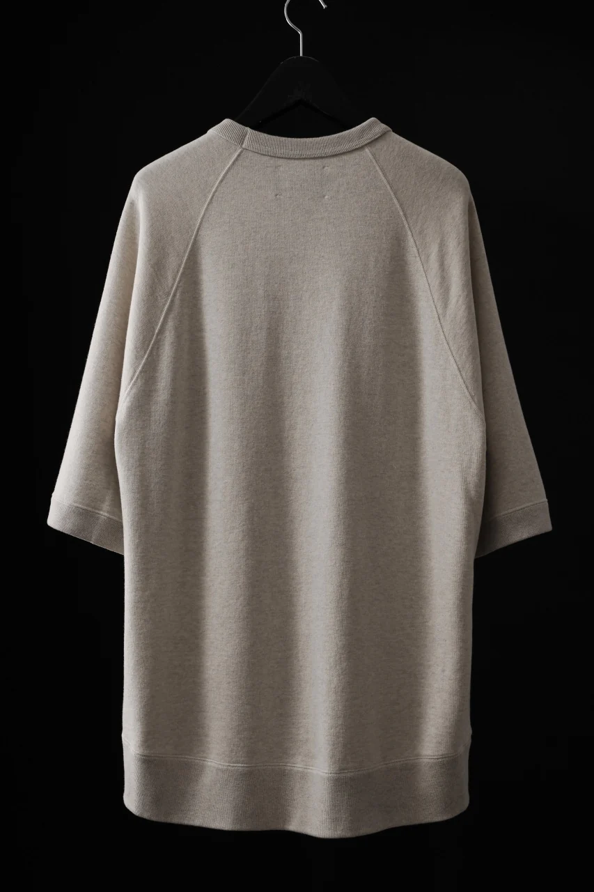 N/07 RAGLAN LOOSEY TOP / VINTAGE COTTON TERRY (OATMEAL) - Image 3