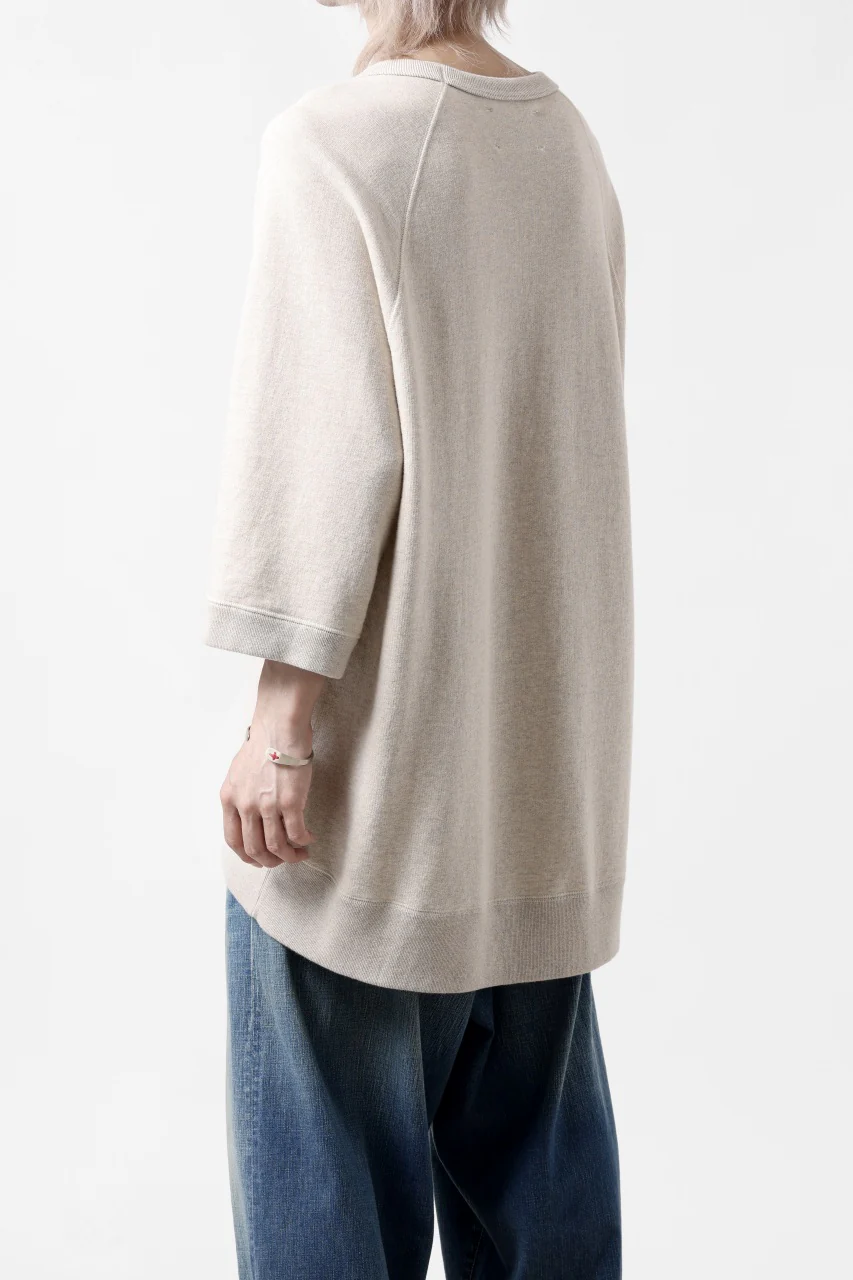 N/07 RAGLAN LOOSEY TOP / VINTAGE COTTON TERRY (OATMEAL) - Image 32