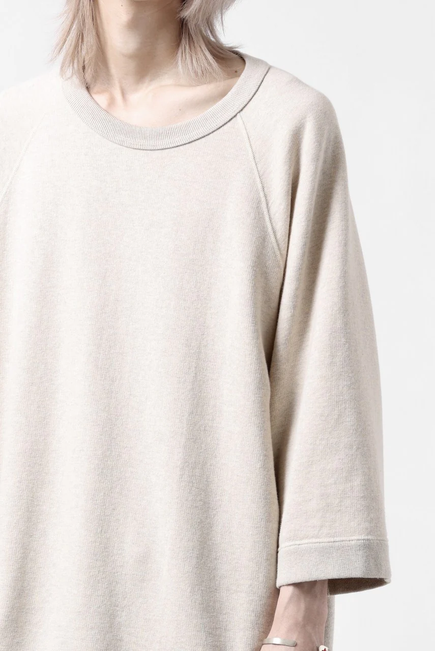 N/07 RAGLAN LOOSEY TOP / VINTAGE COTTON TERRY (OATMEAL) - Image 33