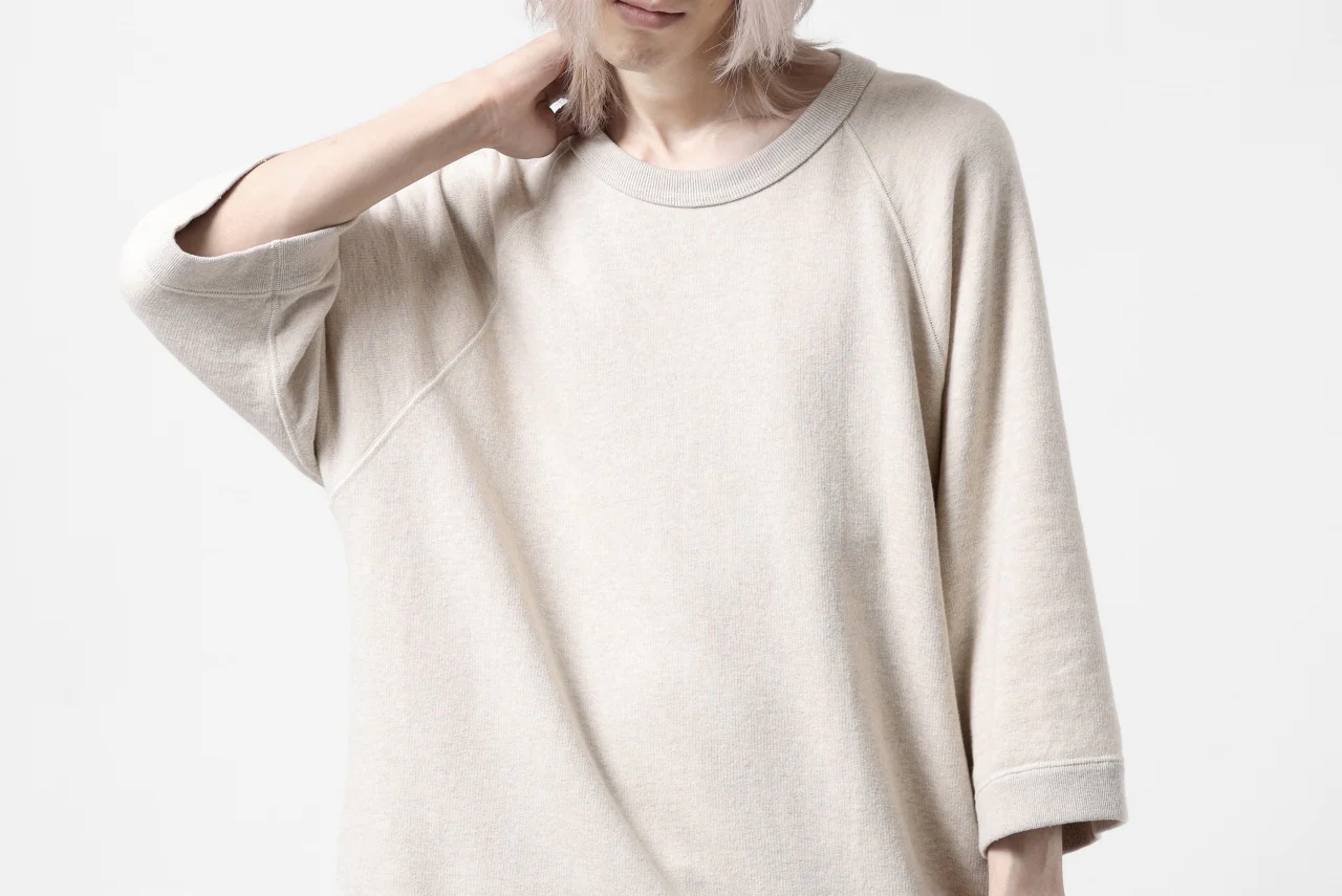 N/07 RAGLAN LOOSEY TOP / VINTAGE COTTON TERRY (OATMEAL) - Image 48