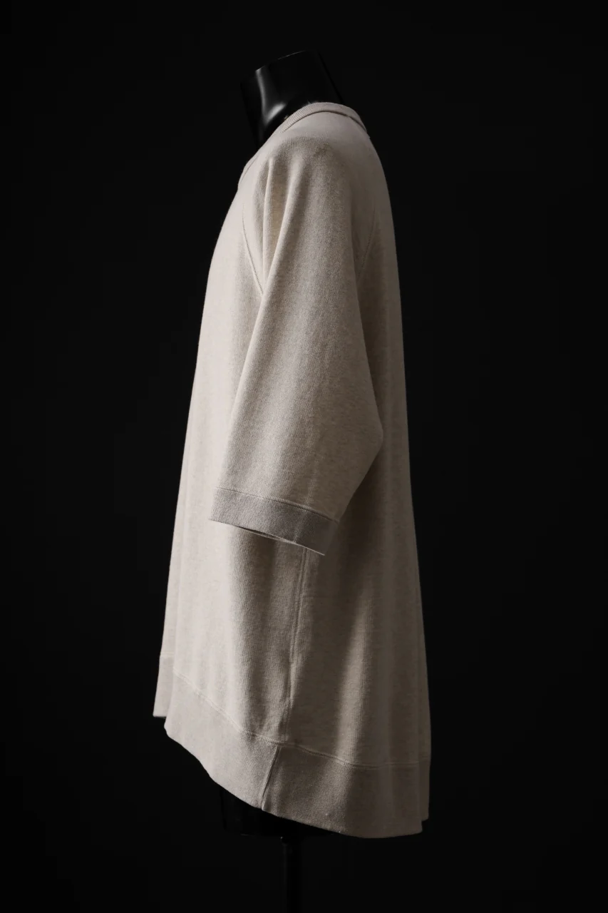 N/07 RAGLAN LOOSEY TOP / VINTAGE COTTON TERRY (OATMEAL) - Image 6