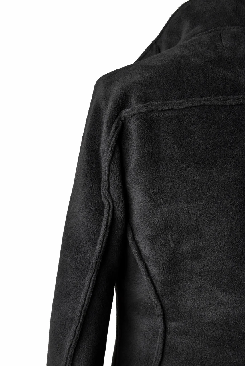 N/07 Rawcut Track Jacket / WARM Fleece Tech (BLACK) - Image 23