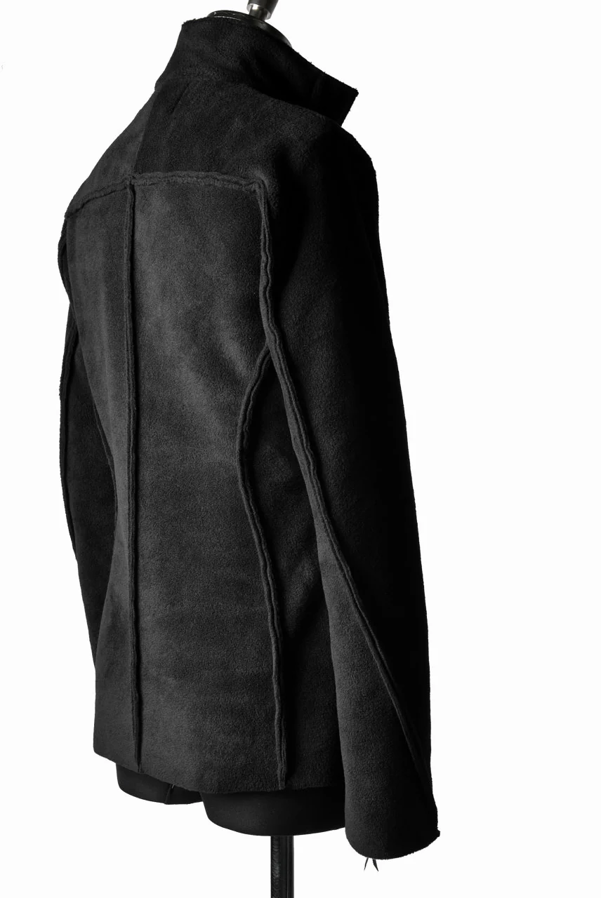 N/07 Rawcut Track Jacket / WARM Fleece Tech (BLACK) - Image 25