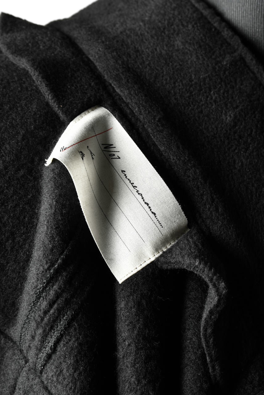 N/07 Rawcut Track Jacket / WARM Fleece Tech (BLACK) - Image 31