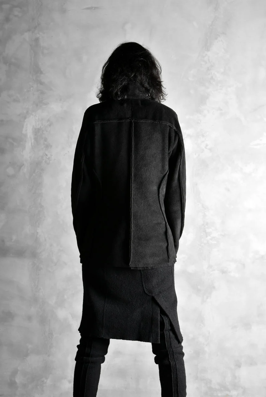 N/07 Rawcut Track Jacket / WARM Fleece Tech (BLACK) - Image 43