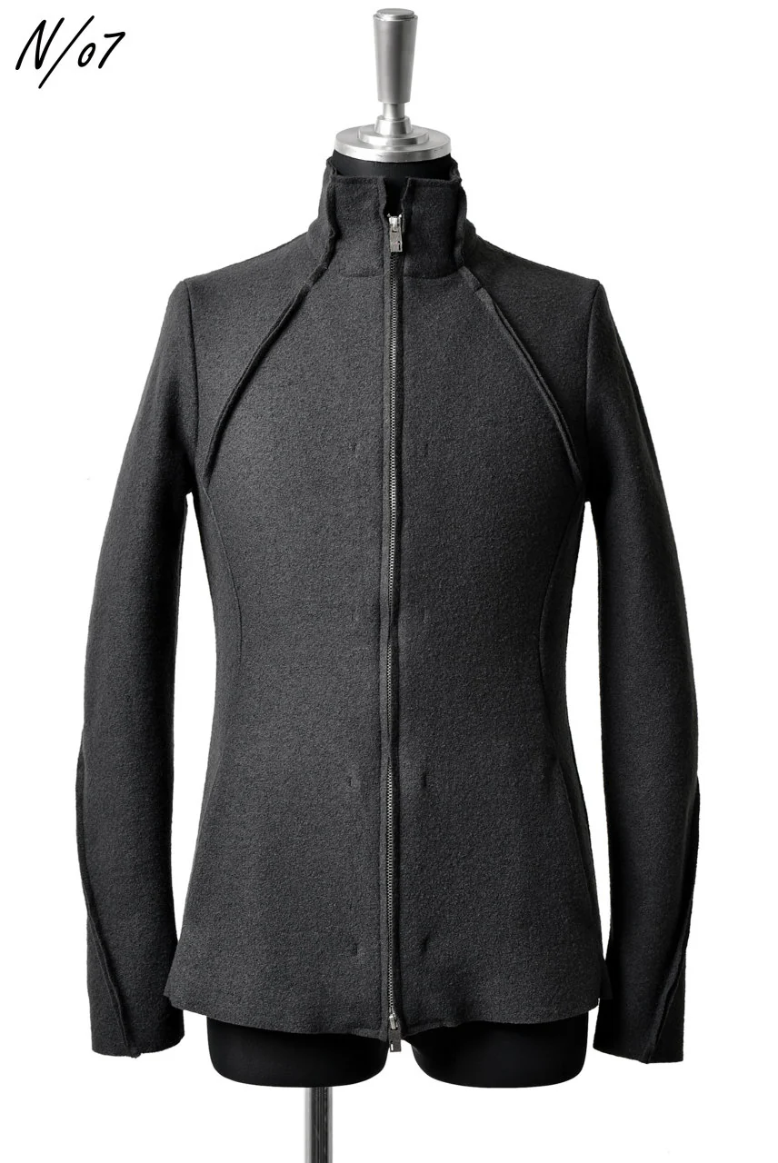 N/07 Rawcut Track Jacket / Woolring Fleece (DUST)
