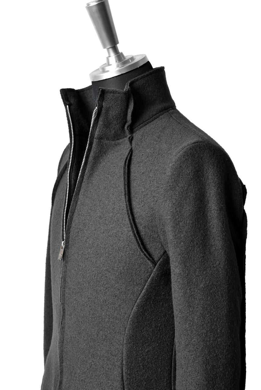 N/07 Rawcut Track Jacket / Woolring Fleece (DUST) - Image 10