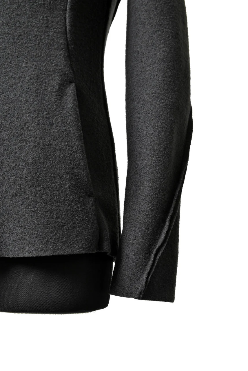 N/07 Rawcut Track Jacket / Woolring Fleece (DUST) - Image 13