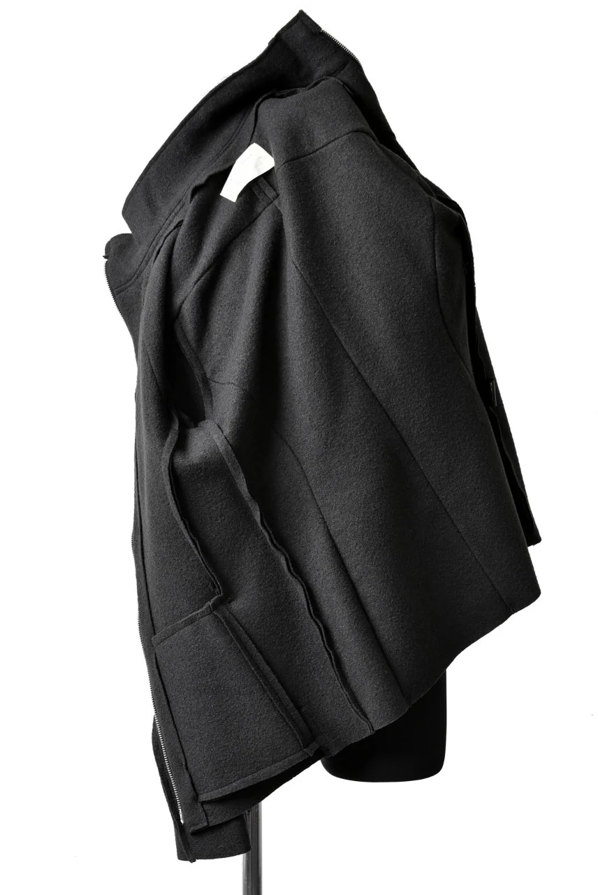 N/07 Rawcut Track Jacket / Woolring Fleece (DUST) - Image 21