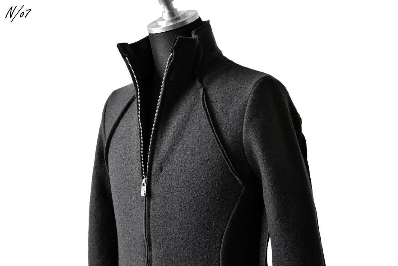 N/07 Rawcut Track Jacket / Woolring Fleece (DUST) - Image 25