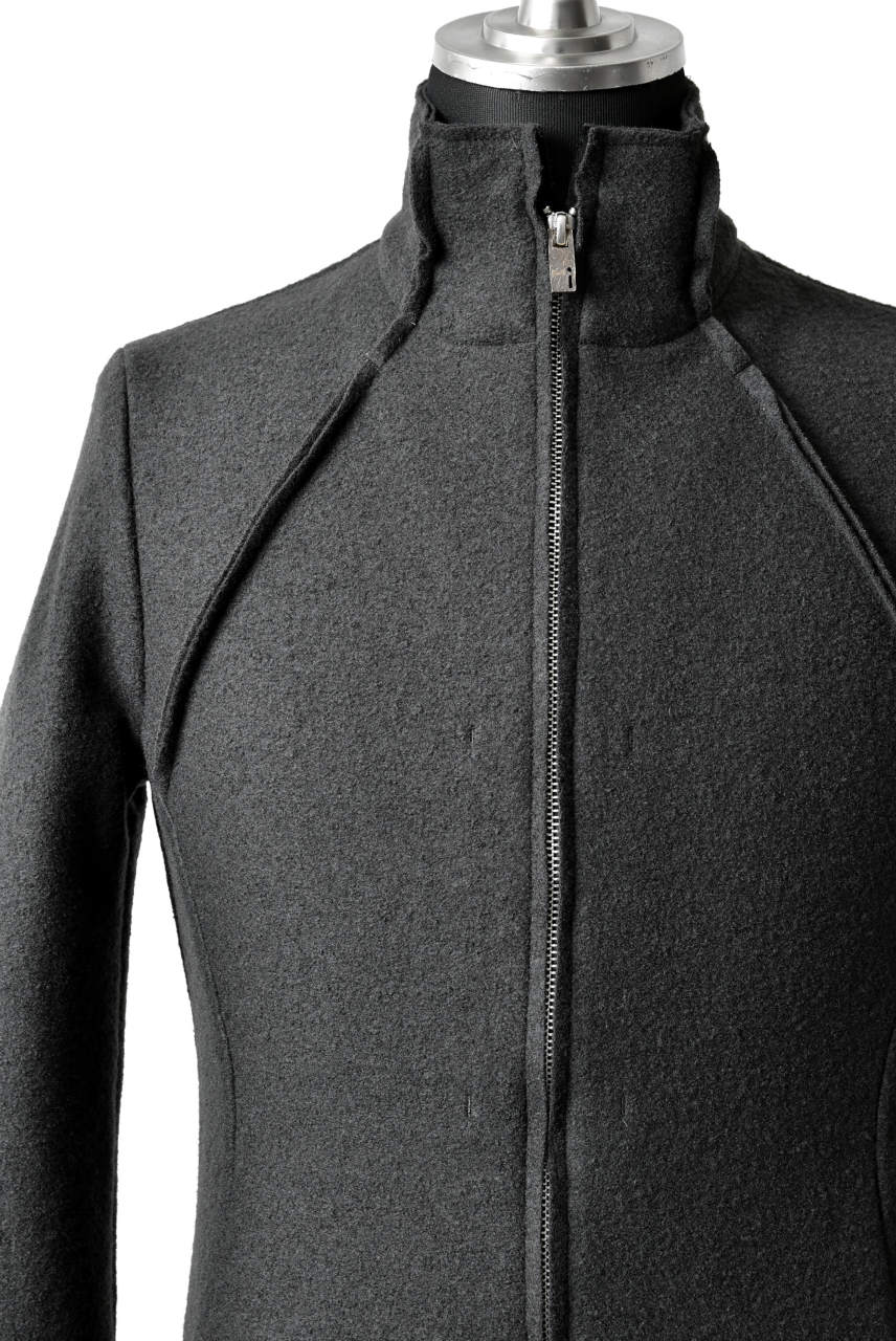 N/07 Rawcut Track Jacket / Woolring Fleece (DUST) - Image 8