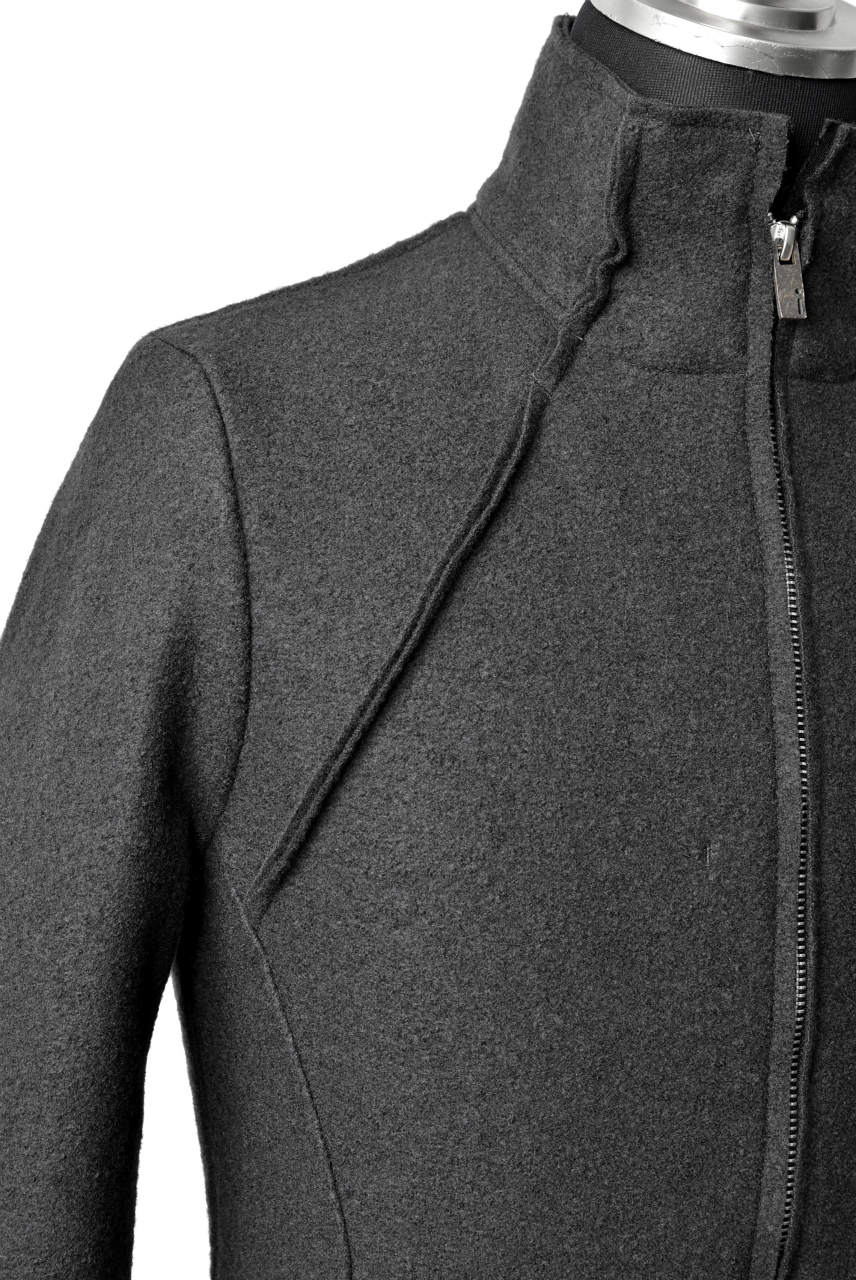 N/07 Rawcut Track Jacket / Woolring Fleece (DUST) - Image 9