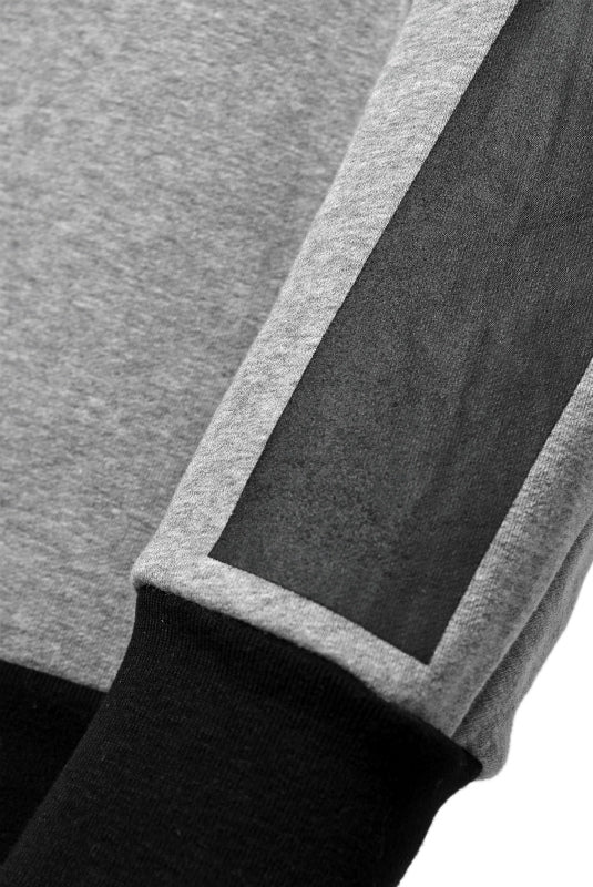 N/07 RUBBERIZED HOODIE JACKET / HYPER STRETCH SWEAT (GREY) - Image 10