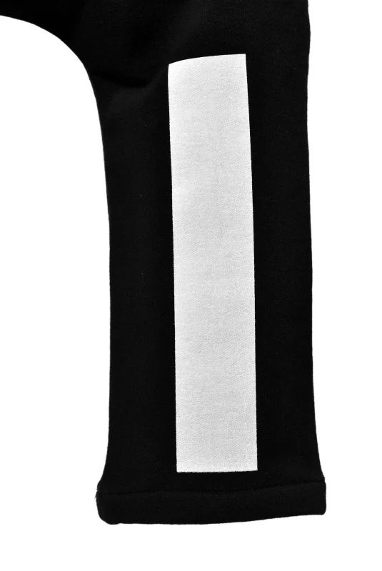 N/07 RUBBERIZED SARROUEL PANT / HYPER STRETCH SWEAT (BLACK) - Image 8