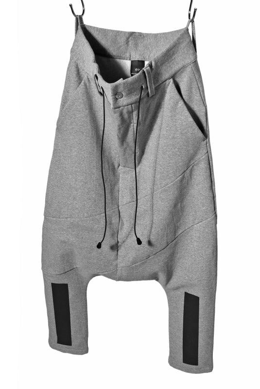 N/07 RUBBERIZED SARROUEL PANT / HYPER STRETCH SWEAT (GREY) - Image 2