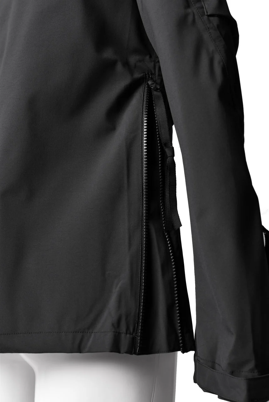 N/07 schoeller® Pro-Tech System Hooded Jacket / Black Grosgrain - Image 11