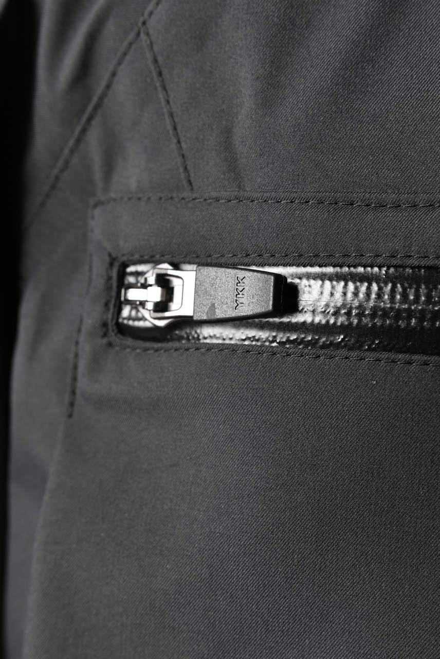 N/07 schoeller® Pro-Tech System Hooded Jacket / Black Grosgrain - Image 12