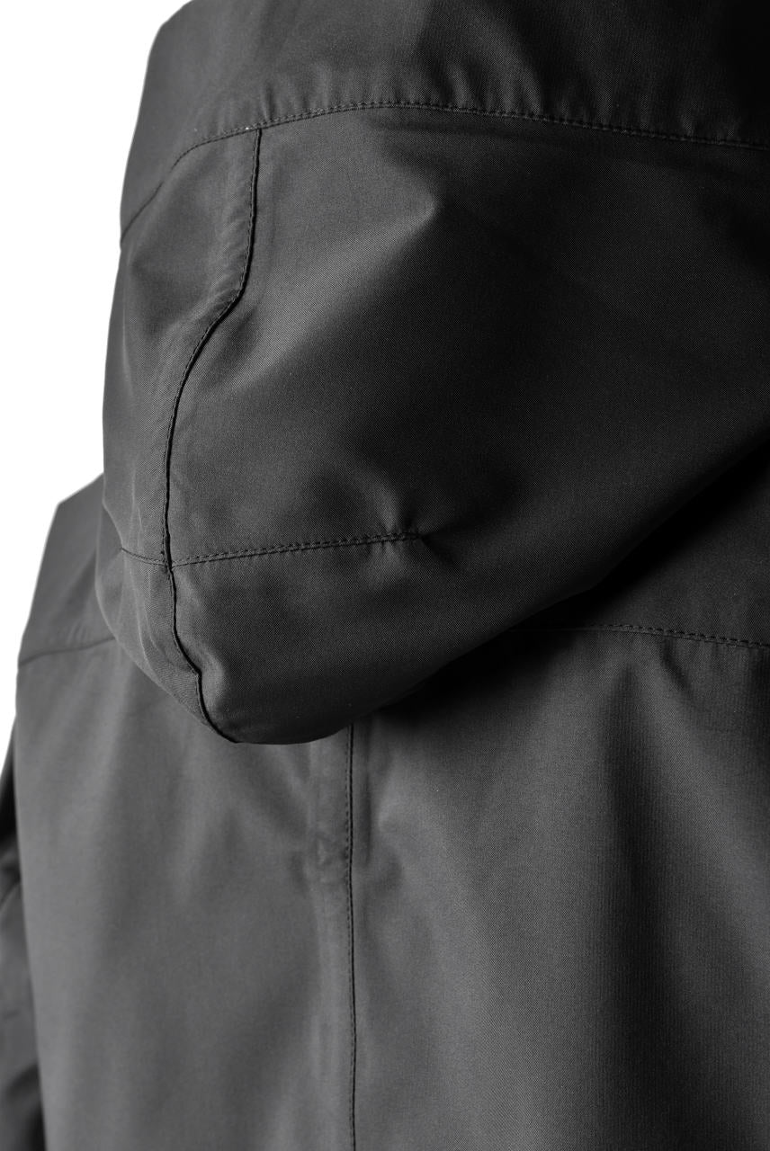 N/07 schoeller® Pro-Tech System Hooded Jacket / Black Grosgrain - Image 16