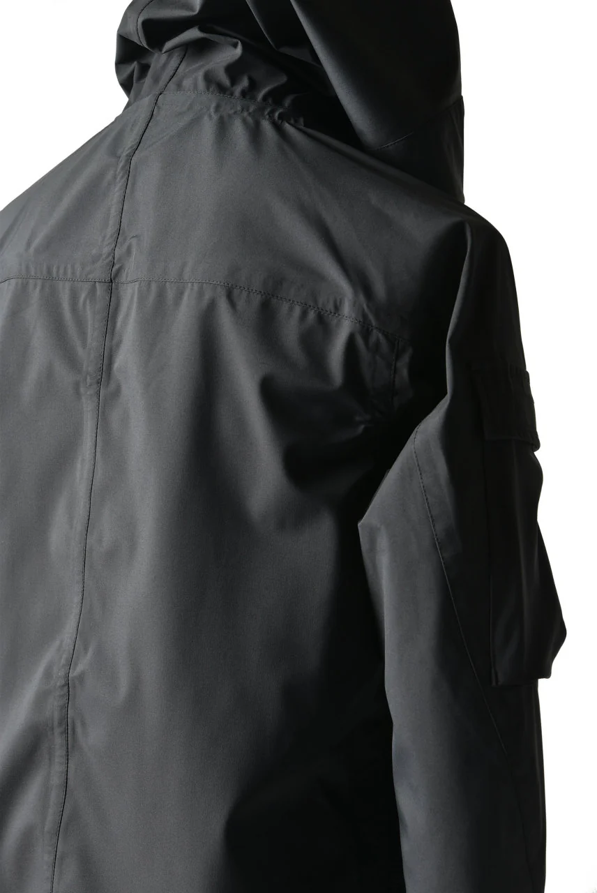 N/07 schoeller® Pro-Tech System Hooded Jacket / Black Grosgrain - Image 17