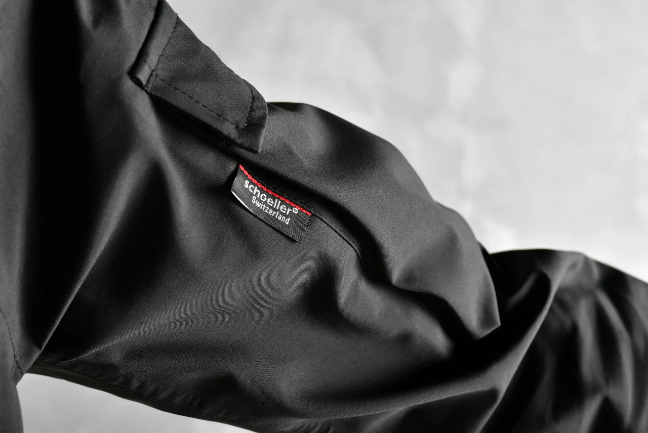 N/07 schoeller® Pro-Tech System Hooded Jacket / Black Grosgrain - Image 47