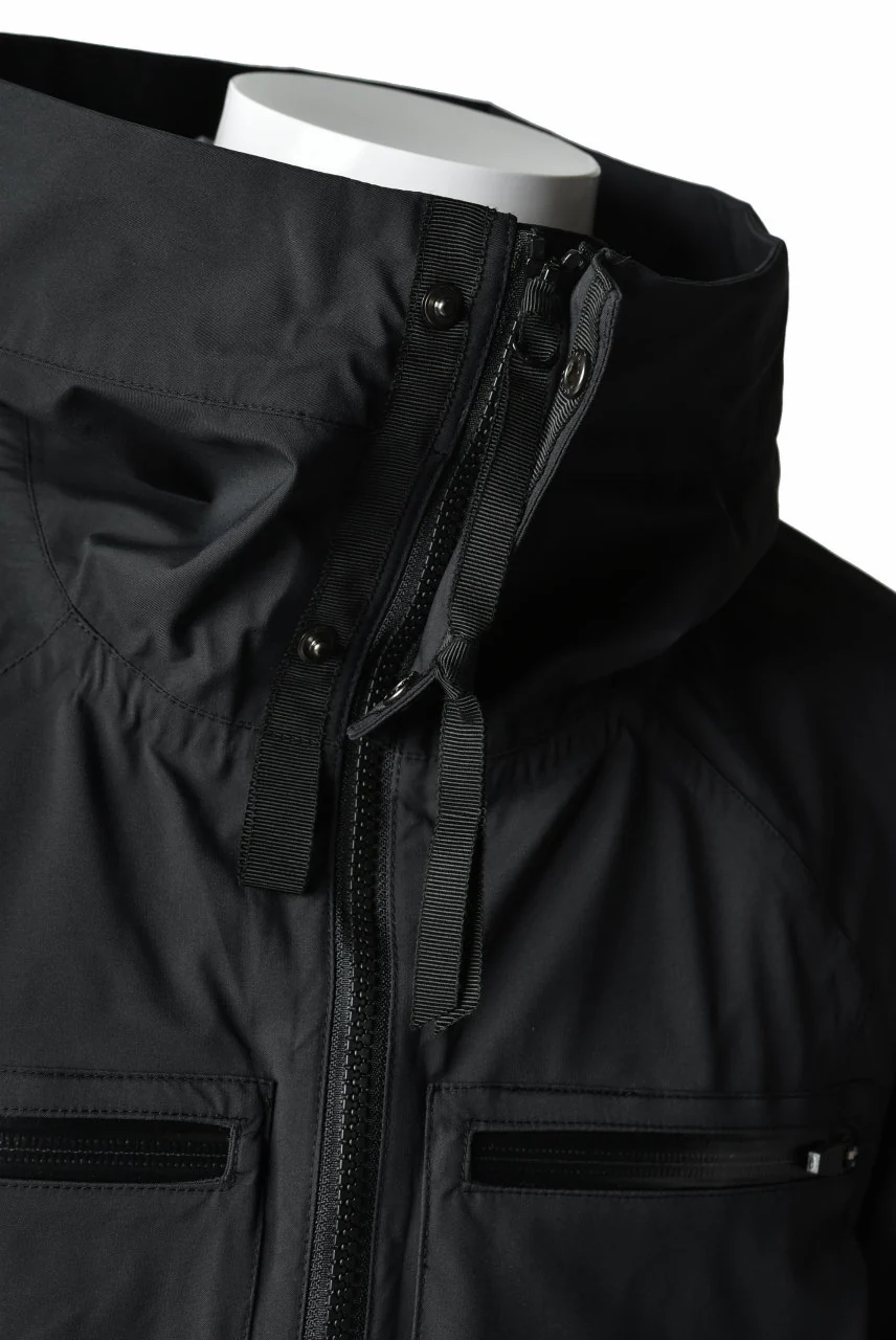 N/07 schoeller® Pro-Tech System Hooded Jacket / Black Grosgrain - Image 7