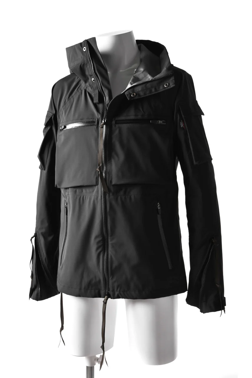 N/07 schoeller® Pro-Tech System Hooded Jacket / Khaki Grosgrain - Image 4