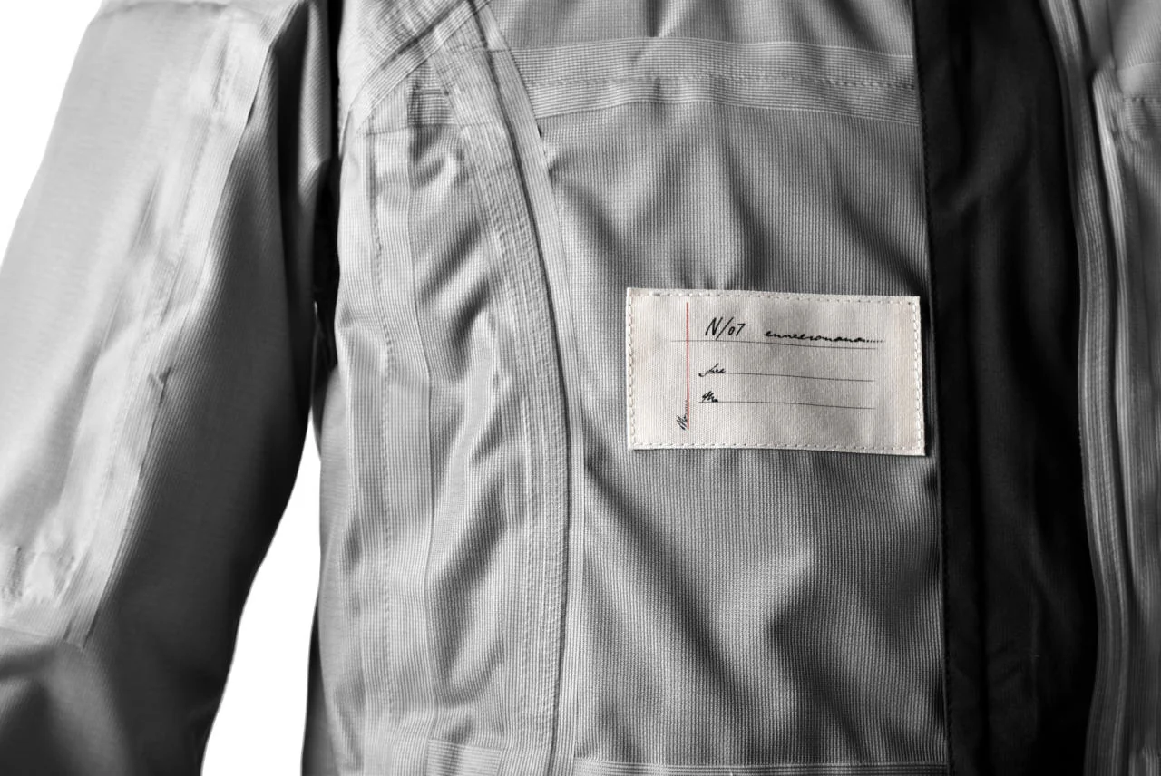 N/07 schoeller® Pro-Tech System Hooded Jacket / Khaki Grosgrain - Image 41