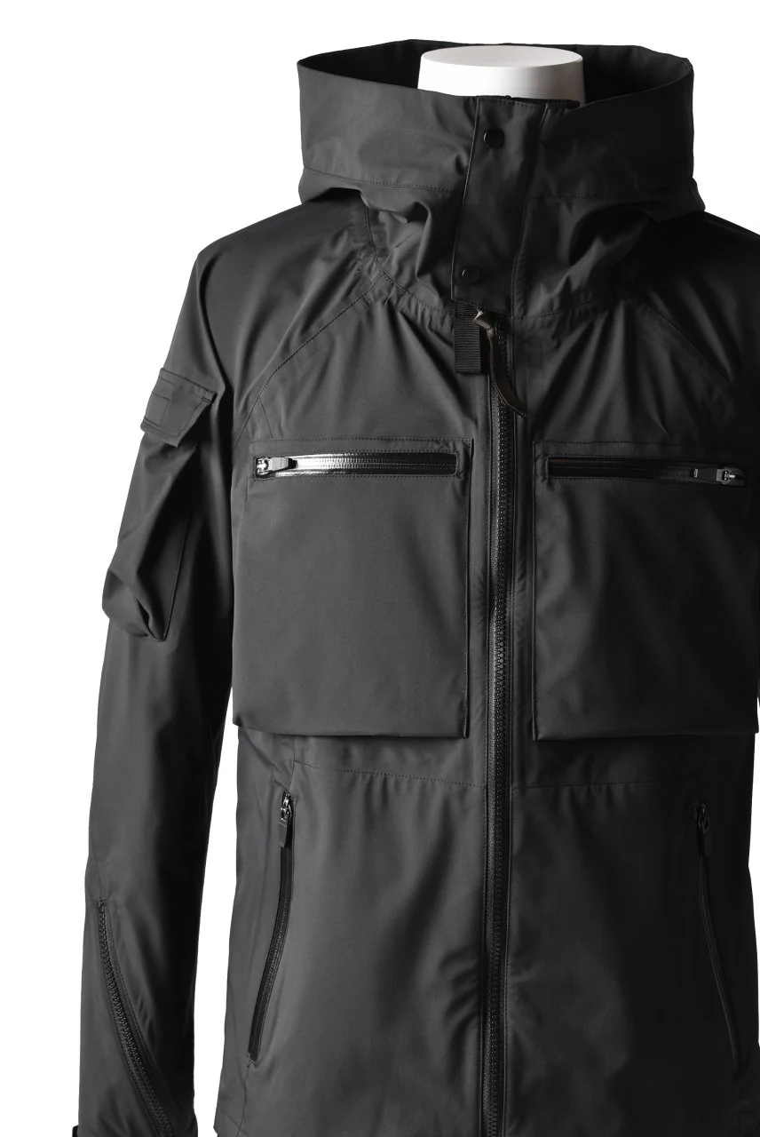 N/07 schoeller® Pro-Tech System Hooded Jacket / Khaki Grosgrain - Image 9