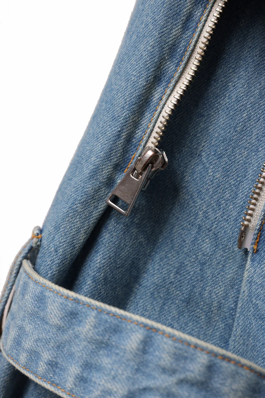 N/07 SEDITIOUS BONDAGE TROUSERS / CRUSHED BLEACH DENIM (INDIGO) - Image 22