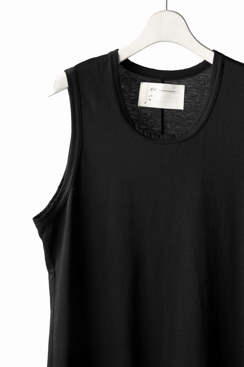 N/07 SLEEVELESS TOPS / DERABE CLAIR FINE (BLACK) - Image 14