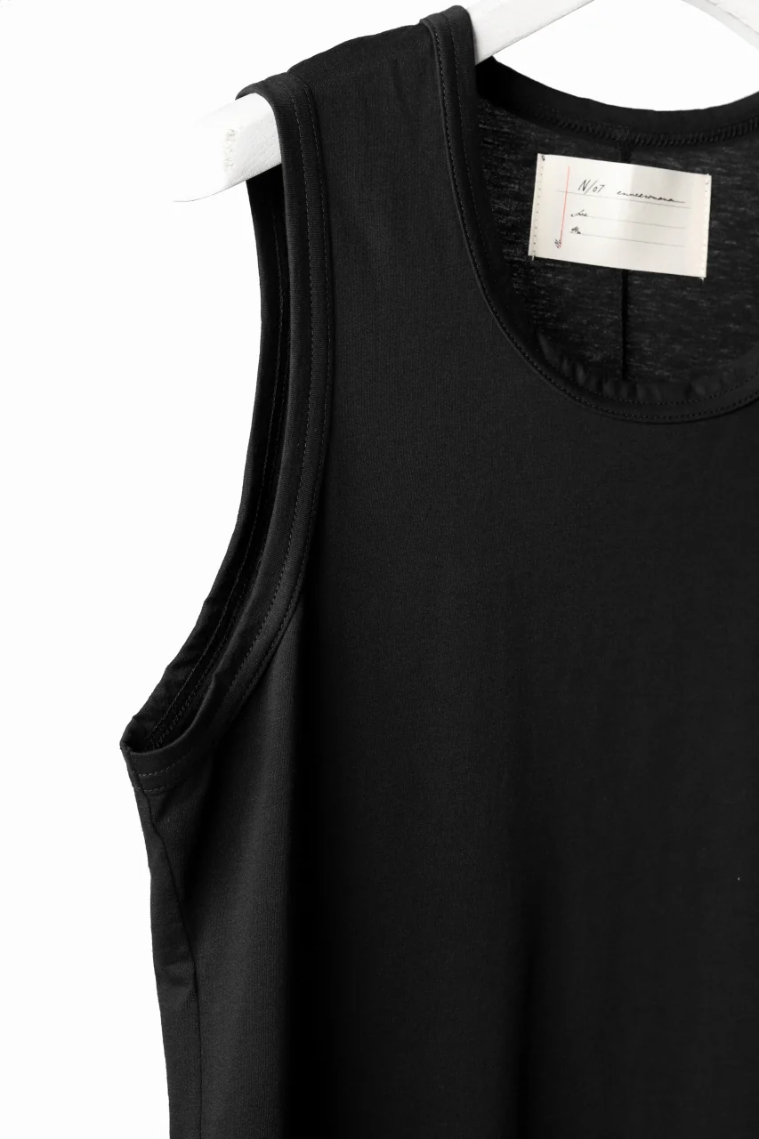 N/07 SLEEVELESS TOPS / DERABE CLAIR FINE (BLACK) - Image 16