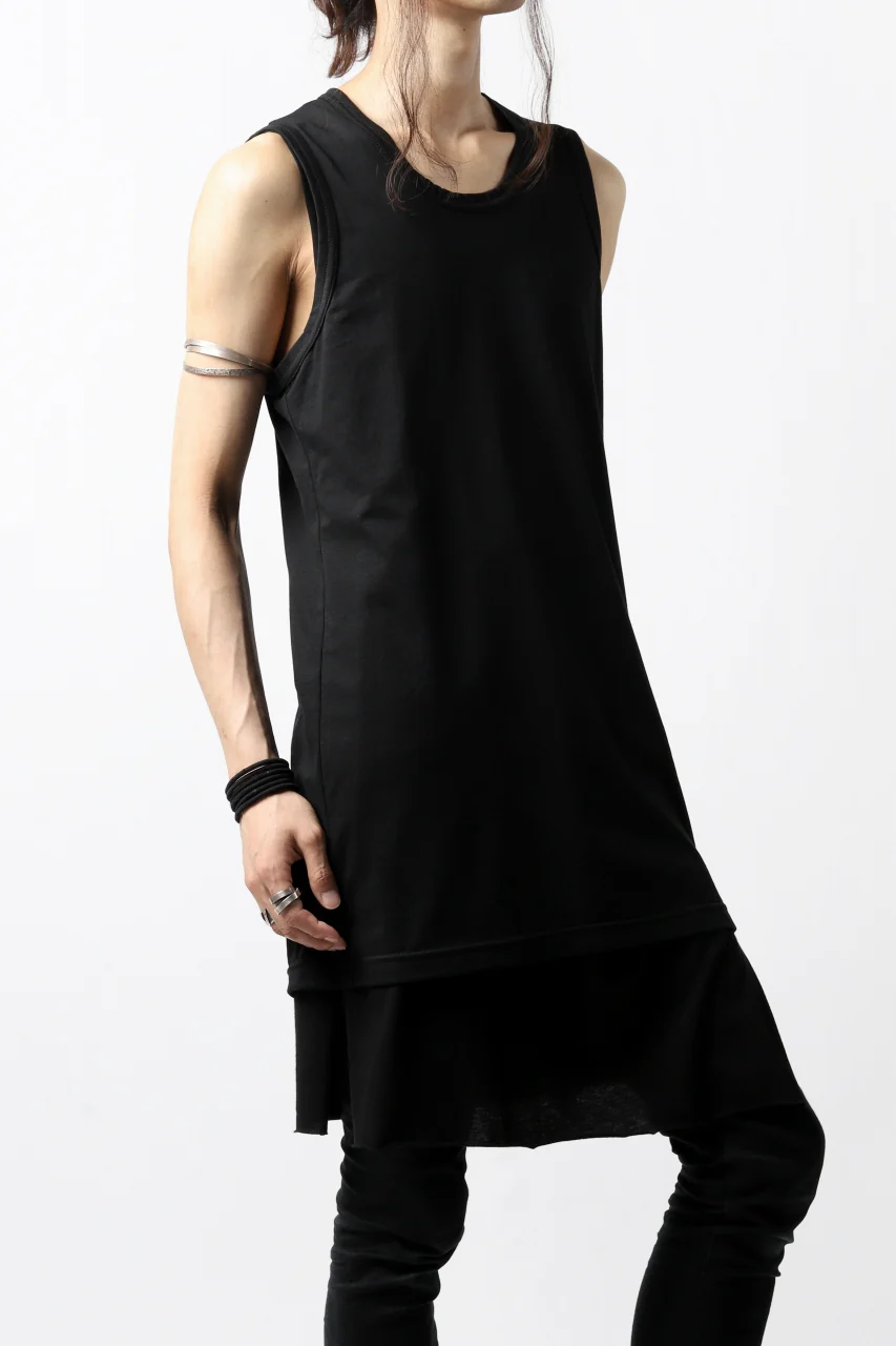 N/07 SLEEVELESS TOPS / DERABE CLAIR FINE (BLACK) - Image 6