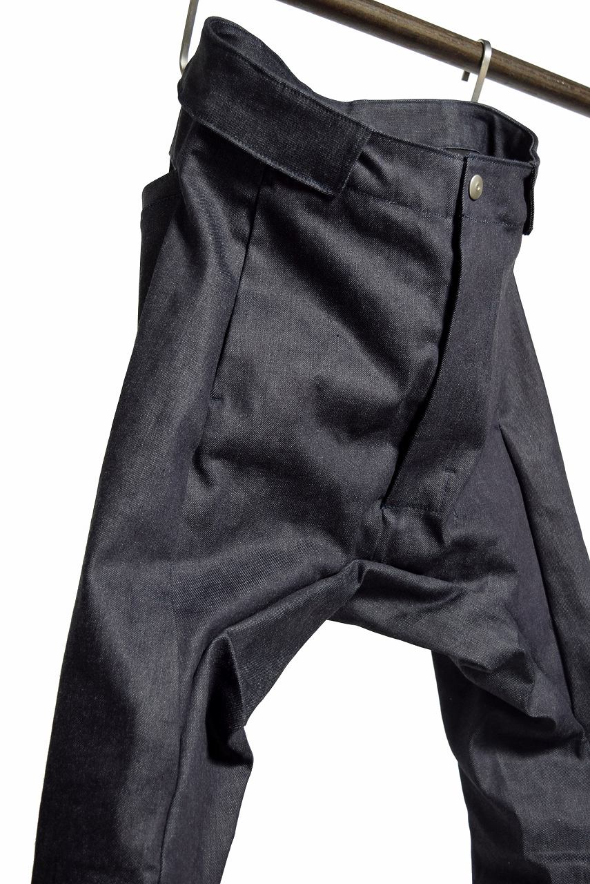 N/07 Spandex-denim stretch dropslim sarrouel pant (INDIGO) - Image 6